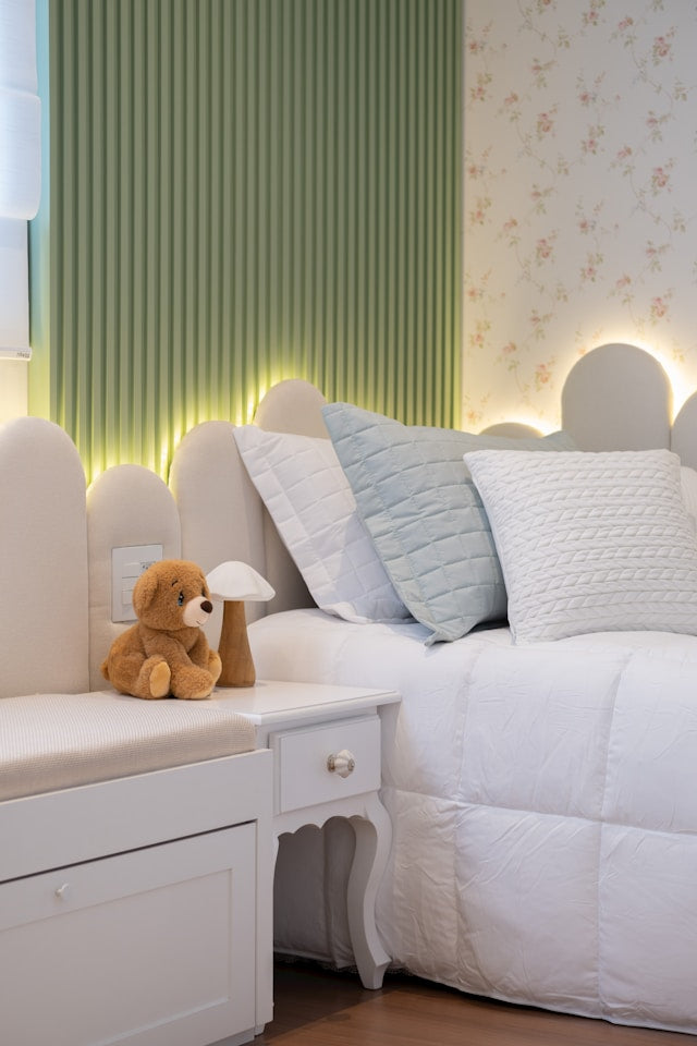 Teddy Upholstered Rocking Chairs: Soft Comfort for Nursery Spaces