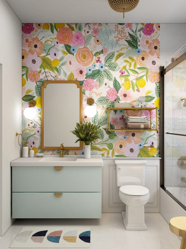 Hanging Vine and Flower Wall Decals: Planning Vertical Layouts Around Beds and TV Walls