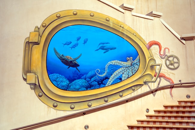 Ocean Animal Wall Decals: Styling Turtles, Whales, Octopus, Seahorses, and Undersea Scenes