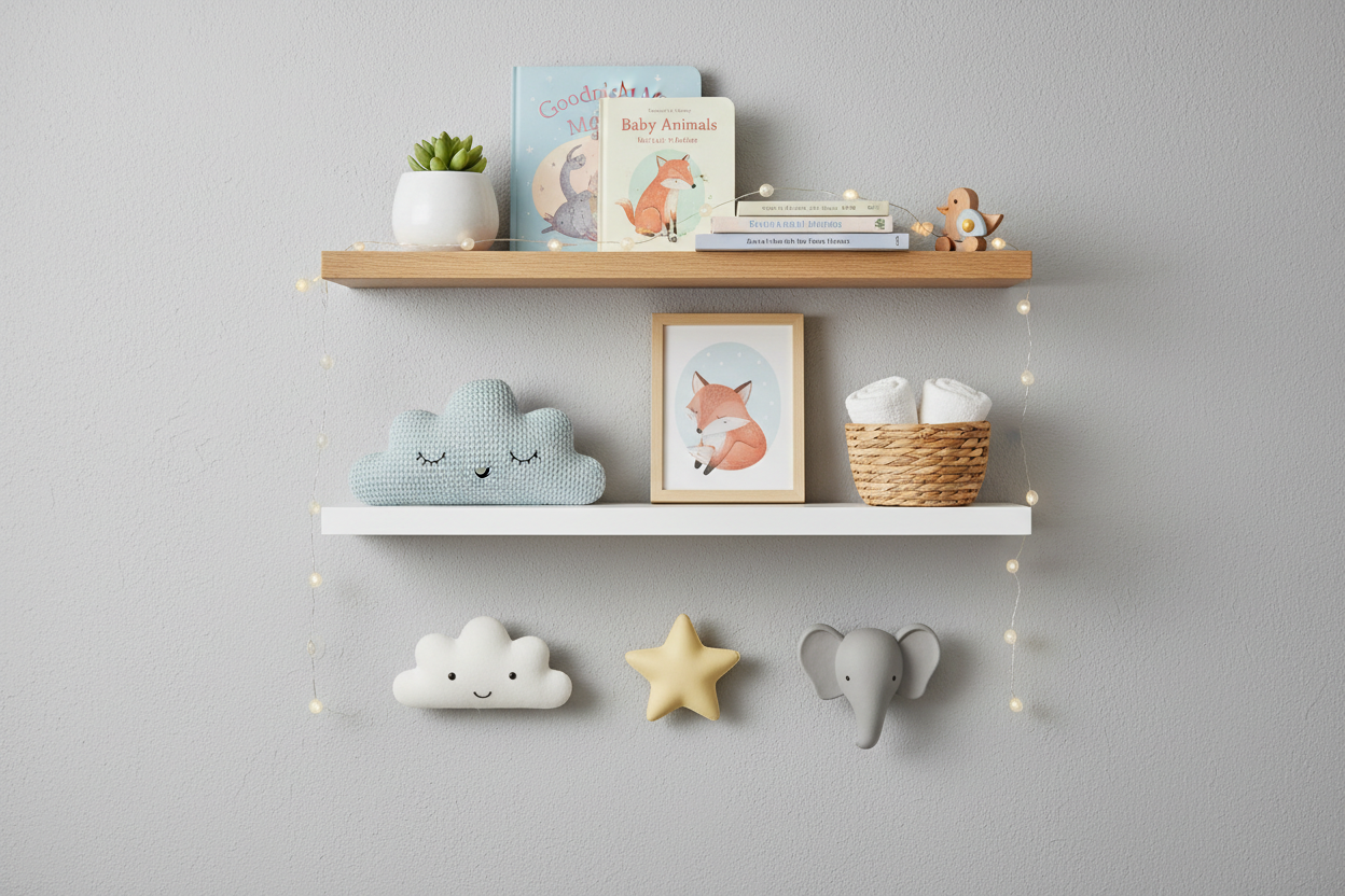 Decorative Shelves & Hooks