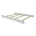 Full-Size Conversion Kit Bed Rails for Evolur Cribs - Solid Wood Crib Convertible Kit to Kids Bed - Transitional Style Rails & Easy-to-Install Child Essentials for Safety (Akoya Grey Pearl)