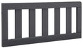 Toddler Bed Safety Guard Rail Compatible with Delta Children Convertible Cribs - Solid Wood for Convertible Crib to Toddler Bed Conversion - Safety Rail for Children (Charcoal Grey - 029, #0094)