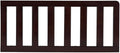 Toddler Bed Safety Guard Rail Compatible with Delta Children Convertible Cribs - Solid Wood Rail for Convertible Crib to Toddler Bed Conversion - Safety Guard Rail (Chocolate - 204, #0080)