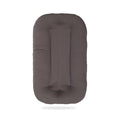 Multifunctional Newborn Baby Lounger, Organic Cotton Infant Nest 0–18M – Portable Breathable 3D Fiber Filling, Machine-Washable (Brown)