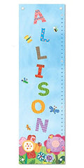 Personalized Growth Chart for Kids, Floral - I See Me!