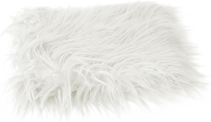 Baby Photography Photo Props Blanket, Newborn Faux Photography Blanket Mat Rug, DIY Basket Stuffer Rug Wrap Shaggy Background Backdrop