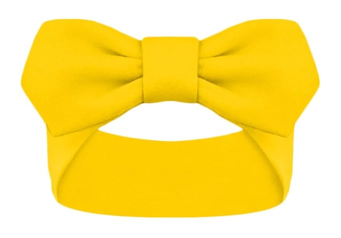 Creative Knitwear Baylor Bears Infant Girls Gold Solid Hair Knot Headband Embroidered Logo - Size Newborn - 4T