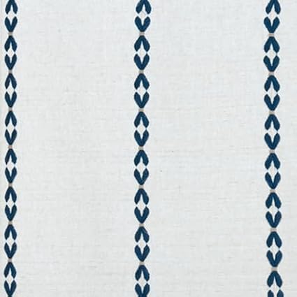 Deeprove Navy Blue Boho Curtains 72 inches Length for Living Room Bedroom Nursery, Vintage Chic Bohemian 72 inches Long Embroidery Farmhouse Tassel Privacy Window Treatments W52 x L72, 1 Panel