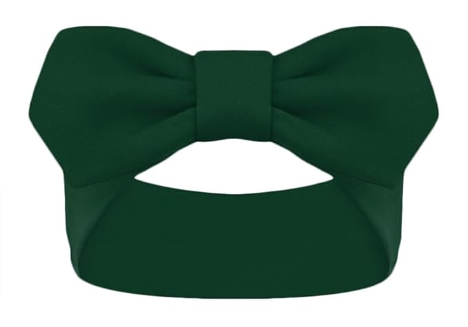 Creative Knitwear Michigan State Spartans Infant Girls Hunter Solid Hair Knot Headband Embroidered Logo - Size Newborn - 4T