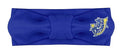 Creative Knitwear Southern Arkansas Muleriders Infant Girls Royal Solid Hair Knot Headband Embroidered Logo - Size Newborn - 4T