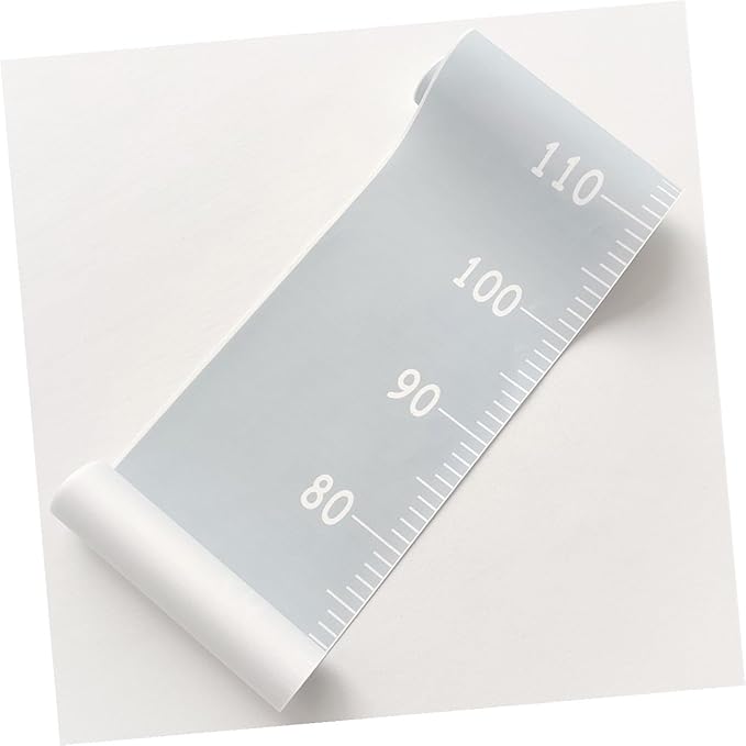 Growth Chart Wall Hanging Height Measurement Ruler for Boys Removable Canvas Wall Decor with Printing Nordic Style for Kindergarten