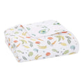 aden + anais Essentials Dream Blanket, Muslin Baby Blankets for Girls & Boys, Ideal Lightweight Newborn Nursery & Crib Blanket, Shower & Registry Gift, Farm to Table