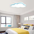 Cloud Shape LED Ceiling Light Fixture,19 Inch Modern Recessed Ceiling Lights,Dimmable Light,Blue 22W 3000K-6000K Close to Ceiling Lighting Flush Mount Living Room Bedroom