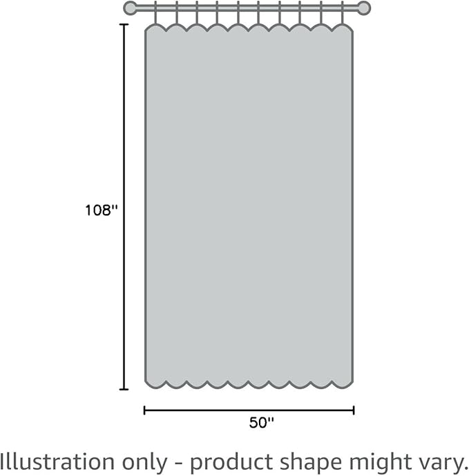 jinchan Oat Linen Blend Curtains for Living Room 108 Inch Length Extra Long 2 Panels Curtains for Sliding Glass Doors, 50 Inch Wide Drapes with Rod Pocket Back Tab(50W x 108L, Oat)