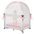 Pack N Play Tent, Baby Mini Crib Tent to Keep Baby in, Crib Net for Pack and Play, Mini Cribs & Play Yard (39.6" L x 27.6" W x 49.2" H)