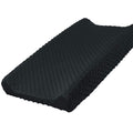 Owlowla Changing Pad Cover, Soft Minky Dots Changing Table Sheets for Baby Boy and Girl(Black)