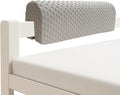 Wonder Space Toddlers' Bed Rail Bumpers Protecter - Children's Bed Guardrail Padding - Anti-Collision | Increased Height | Fall Prevention - Easy Installation Enhanced Safety Mostly Fit (Grey, 2.3ft)