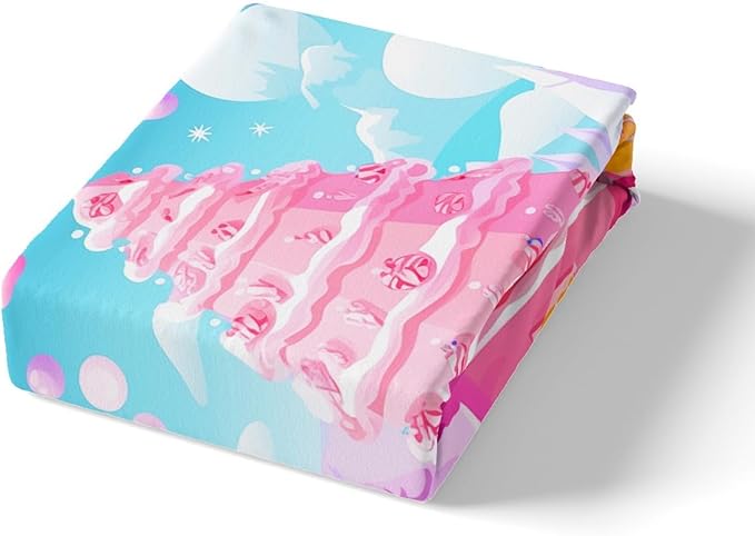 Feelyou Christmas Pink Comforter Cover Set Cute Deer Print Bedding Set Queen Size for Kids Boys Girls Bedroom Bed Decor Xmas Christmas Duvet Cover Soft Bedspread Cover,No Comforter