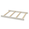 Full-Size Conversion Kit Bed Rails for Evolur Cribs - Solid Wood Convertible Kit to Kids Bed - Transitional Style Rails & Easy-to-Install Child Essentials for Safety (Cloud/Antique Grey/French Grey)