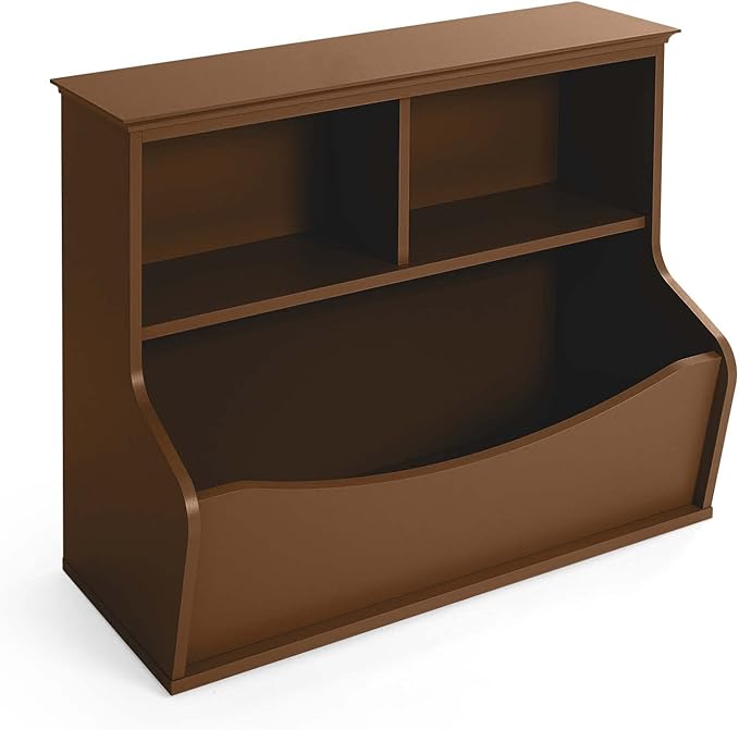 CAPHAUS Kids' Toy Storage Organizer, Open Storage Cubby, Multifunctional Book and Toy Storage Cabinet, Book and Toy Storage Shelf for Nursery, Playroom, Closet, Home Organization Toy Bookcase