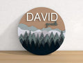 Personalized Wooden Name Sign for Nursery - Cute Tree Custom Room Name Signs for Bedroom Decor, Gift for Baby Name Signs for Kids Room