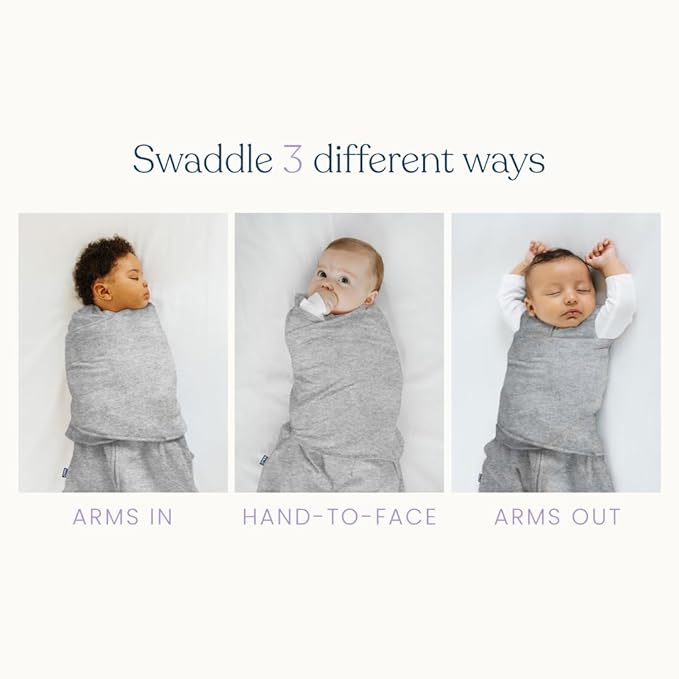 HALO 100% Cotton Sleepsack Swaddle, 3-Way Adjustable Wearable Blanket, TOG 1.5, Lions, Small, 3-6 Months