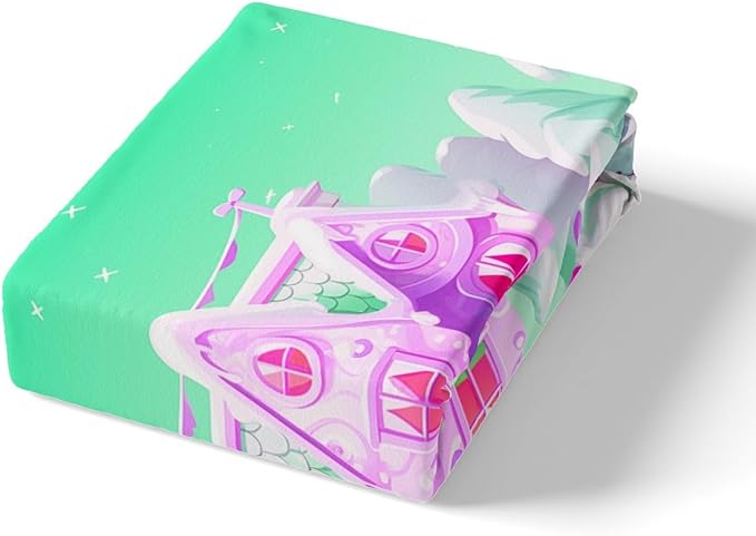 Feelyou Merry Christmas Comforter Cover Set Christmas Tree Snowman Duvet Cover Set for Kids Boys Girls Bedroom Bed Decor Xmas Christmas Purple Bedding Set Twin Size Soft Quilt Cover,No Comforter