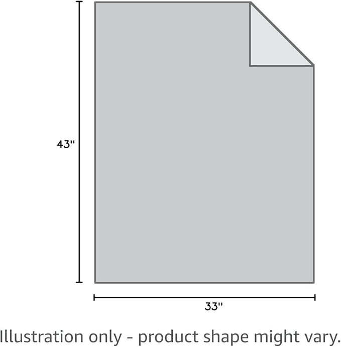 Toddler/Travel/Crib Goose Down Comforter Duvet/Blanket Multifunctional,Hypoallergenic 100% Organic Cotton & Washable Unisex Kids,All Season,White 33x43