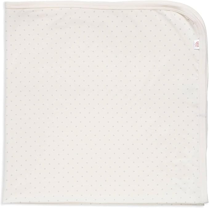 Magnetic Me Modal Soothing Swaddle Blanket | Silky Soft Modal Fabric | Pin Dot Cream | One Size