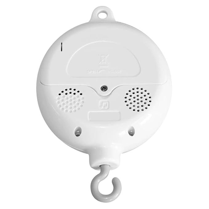 Mobile for Crib Crib Mobile Motor 35 Lullabies Volume Adjustable Music Box Spinner with Rotating Hook for Baby Boys Girls
