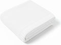 Baby Knit Blanket Soft Cotton Lightweight Newborn Blanket for Crib Stroller Toddler Nursery Shower Gift Cozy Breathable Travel Swaddle Wrap White 36 x 28 Inches