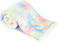 Cute Cozy Fluffy Warm Baby Blanket 30" x 40"for Boys Infants Toddlers' Bedding Crib Cot Stroller, Baby Shower Birthday Newborn's Gift (Tie Dye Colored)