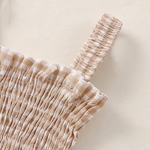Newborn Baby Girl Bodysuit Sleeveless Halter Frill Romper One-piece Jumpsuit with Headband Summer Clothes Set