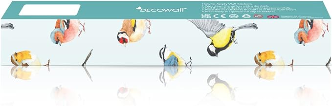 DECOWALL SG4-2422 Large Pine Trees and Forest Animals Wall Decal Stickers Mountain Bear Fox Peel and Stick Wall Art Decals for Kids Room Baby Nursery Woodland Wallpaper Living Bedroom