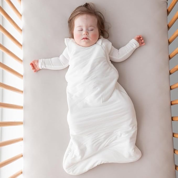 Kyte Baby Soft Crib Sheet - Standard Fitted Crib Sheet Made with Rayon from Bamboo, Ultra-Gentle and Breathable (Blush Butterfly)