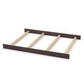 Full-Size Conversion Kit Bed Rails for Evolur Cribs - Solid Wood Crib Convertible Kit to Kids Bed - Transitional Style Rails & Easy-to-Install Child Essentials for Safety (Café Noir or Stone)