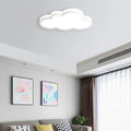 Cloud Shape LED Ceiling Light Fixture,19 Inch Modern Recessed Ceiling Lights,Dimmable Light,White 22W Close to Ceiling Lighting Flush Mount Living Room Bedroom,3000K-6000K