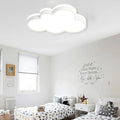 Cloud Shape LED Ceiling Light Fixture,27 Inch Modern Recessed Ceiling Lights, Dimmable Light,White 42W Close to Ceiling Lighting Flush Mount Living Room Bedroom,3000K-6000K