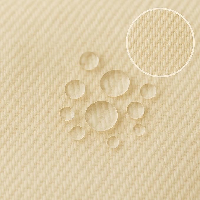 ORGANIC TEXTILES Organic Latex Crib Mattress Topper - 3" Latex for Cradle (36"x18") - Breathable GOLS/GOTS Certified – Water-Resistant Organic Cotton Cover – No Polyester, Hypoallergenic, Non-Toxic