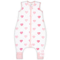 Mama Cheetah Toddler Sleep Sack with Feet 2T, 1.0 TOG Organic Cotton Baby Wearable Blankets with Legs, Baby Sleeping Bag for Walkers, Early Walker M