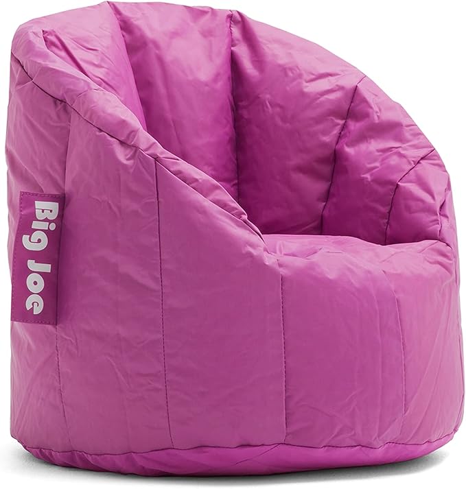 Big Joe Milano Kid's Beanbag Chair Pink Passion Smartmax