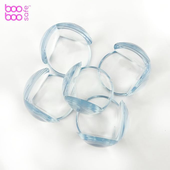 Transparent Corner Protector for Baby Safety - 12-Pack Edge Protectors, Furniture Corner Guards & Table Edge Covers - BPA-Free, Round Shape Design for Baby Proofing Corners