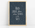 VUVUKU Space Nursery Print Themed Baby Boy Room Decor Outer Kids Wall Art I Love You To The Moon And Back Playroom