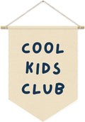 Playroom Wall Decor Cool Kids Club, Kids Playroom Decor, Classroom Decorations, Baby Shower Gifts,Wall Hanging Pennant Flag Banner 15x11in