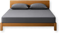 Grounding Sheet, Fitted King Size, Organic Cotton and Conductive Silver, Earth Connected Sheets for Improved Sleep, Pain Relief, Wellness. 78"x 80"x15", Gray Sheets with 15 Ft Grounding Cord