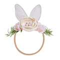 Baby Girl Floral Headbands Hair Bows Bunny Easter Headband Flower Crown Newborn Toddler Hair Accessories （1-6 years old）