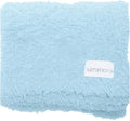 SARANONI Bamboni Luxury Baby Blanket | Cozy & Soft Plush Receiving Blankets | Perfect for Girls & Infant Baby Boy Blankets | Light Blue - 30” x 40”
