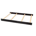 Full-Size Conversion Kit Bed Rails for Evolur Cribs - Solid Wood Crib Convertible Kit to Kids Bed - Transitional Style Rails & Easy-to-Install Child Essentials for Safety (Dark Chocolate)