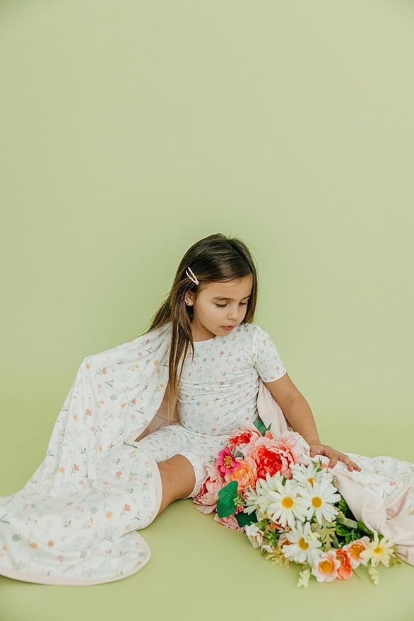 Copper Pearl Jumbo 3-Layer Baby Blanket: Soft Baby Quilts for Boys and Girls | Breathable, Cozy, Toddler Blanket | Baby Quilt for Newborns | 46x46 Premium Polyester/Rayon | Mabel
