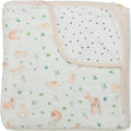 Muslin Quilt Blanket – Soft & Breathable Tanboocel Baby Blanket for Crib or Toddler Nap – Eco-Friendly, Lightweight & Durable 4-Layer Muslin Quilt for Infants and Kids - Bunny Meadow